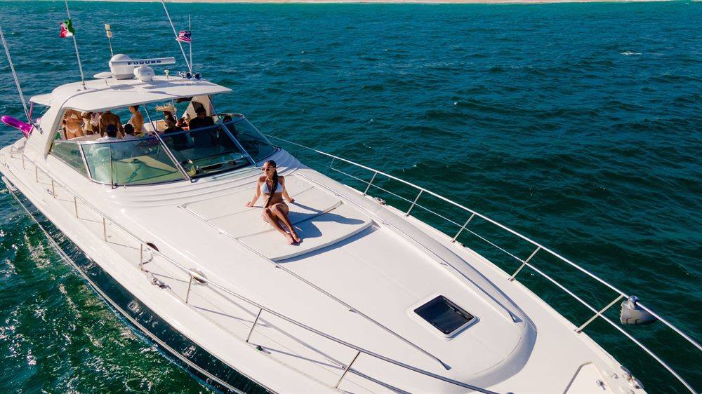 65 ft Sea Ray yacht party charter in Cabo San Lucas